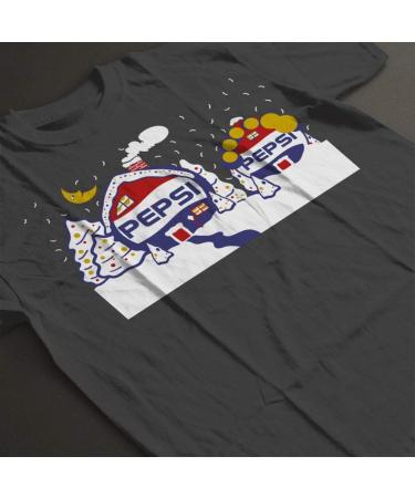 All+Every Pepsi Christmas Lodges Women's T-Shirt S Charcoal - Buy Online on SooperMarket.com