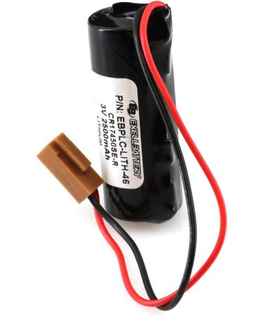 3V PLC Computer Backup Battery - Replace LIT5110 CR17450E-R CNC Series Compatible | Shop Internationally - Buy Online on SooperMarket.com