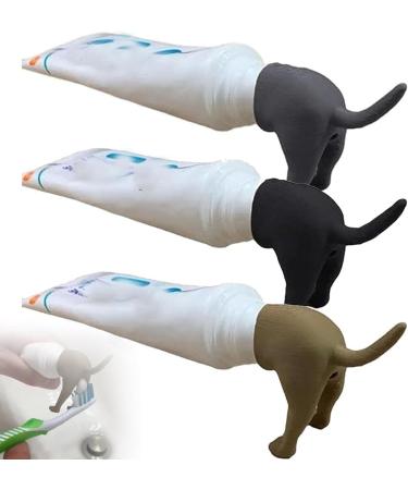 Pooping Dog Butt Toothpaste Topper Pooping Dog Butt Toothpaste Cap Pooping Dog Butt Toothpaste Dispenser Baby Toothpaste Dispenser Toothpaste Topper Dog Pooping Toothpaste Cap Prank Gift