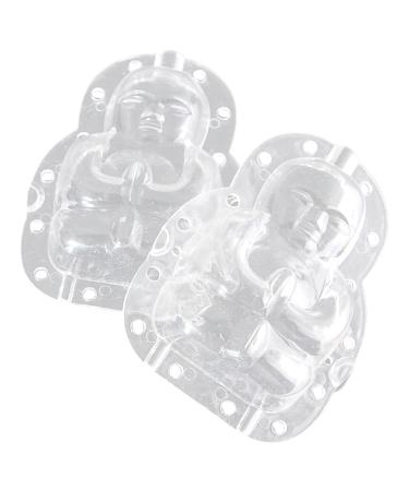 FUNOMOCYA 2pcs Vegetable Shaping Mold Clear Fruit Fruits Growth Garden Adorable Fruit Mold Cucumber Apple Pear