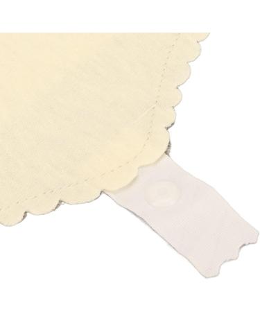 Reusable Menstruation Upholstery Set - 4 Breathable Soft Yellow Cotton Cloths for Women | Eco-Friendly Sanitary Solutions - Buy Online on SooperMarket.com