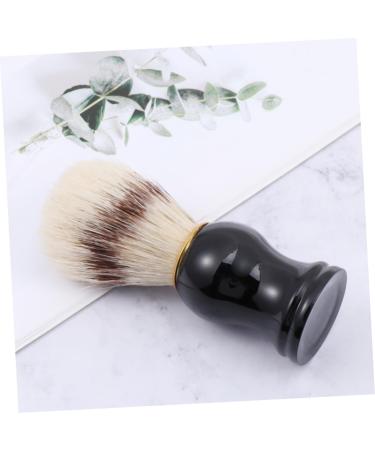 Buy Angoily 2 Pcs Makeup Brush & Beard Brush - Nylon & Bristle Hair Brushes for Perfect Grooming | International Shipping Available - Buy Online on SooperMarket.com