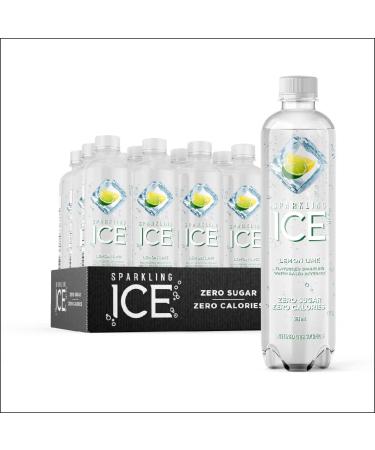 Sparkling Ice Lemon Lime flavoured sparkling water with zero sugar and zero calories. Sparkling Ice drinks are packed with fun and fruity flavours for everyone to enjoy. (12 pack) Lemon Lime (Classic) 503 ml (Pack of 12)
