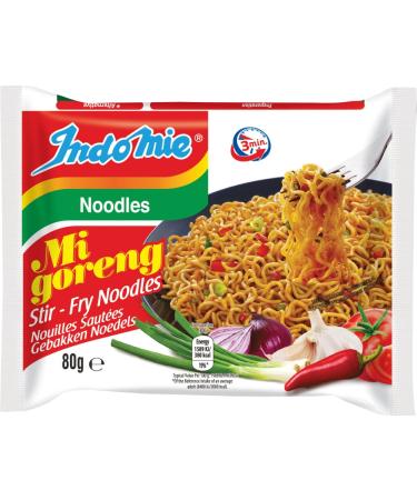 INDOMIE - Instant Noodles Mi Goreng - (1 X 80 GR) Mi Goreng 80 g (1 pack)