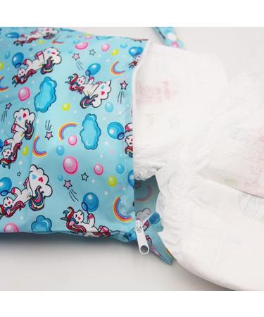 Egurs Waterproof Wetbag - Reusable Diaper & Nappy Bag with Dinosaur Design | International Shipping Available - Buy Online on SooperMarket.com