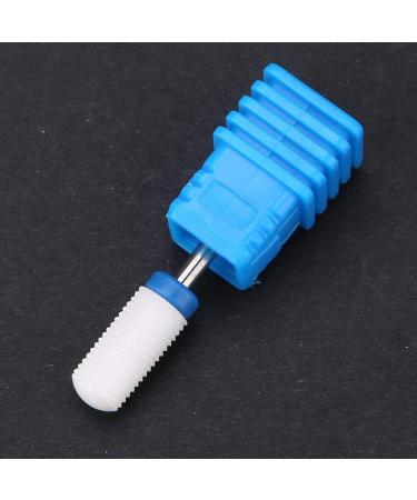 Nail Drill Bit Ceramic Nail Drill Bit Electric for Manicure Pedicure Cuticle Gel Nail Polishing Nail Art Tools Accessories for Acrylic Gel Nails for Salon Home Use (Round Head M) - Buy Online on SooperMarket.com