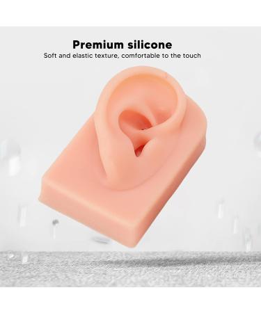 Flexible Silicone Right Ear Model - 3 Colors for Acupuncture Training - Buy Online on SooperMarket.com