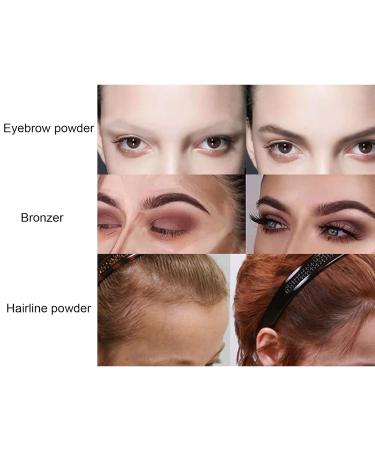 Durable Eyebrow Stamp & Template Kit | Easy to Use with 10 Dark Brown Eyebrow Templates for Perfect Makeup - Buy Online on SooperMarket.com