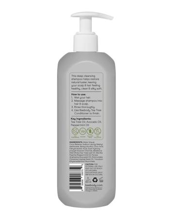 Baebody Tea Tree Oil Shampoo - Invigorating Tea Tree Shampoo for Healthy Scalp and Hair - Buy Online on SooperMarket.com