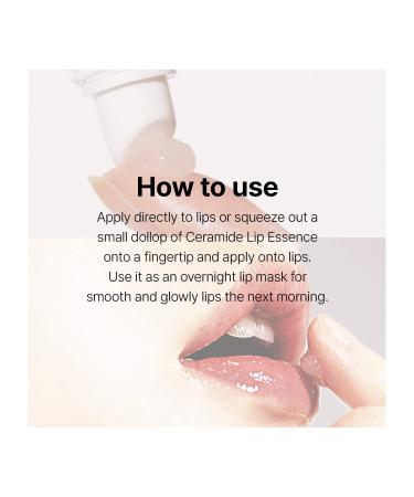 Torriden Ceramide Lip Essence 0.37 Oz - Moisturizing Lip Treatment with Organic Jojoba Seed Oil - Glowy, Dewy, Plumped Lips - Buy Online on SooperMarket.com