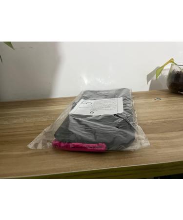 Heat-Resistant Mat Bag & Glove Set for Hair Styling Tools - Curls Smoothing Iron | 28.5cm x 14cm | Black - Buy Online on SooperMarket.com