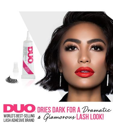 Duo Dark Tone Strip Eyelash Adhesive 2-Pack 0.25 oz - Long Lasting Adhesive for Strip Lashes - Buy Online on SooperMarket.com