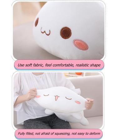 NatureMan Cute Kitten Plush Toy Stuffed Animal Pet Kitty Soft Anime Cat Plush Pillow children'sPlush cat doll Pillow toys (White) - Buy Online on SooperMarket.com