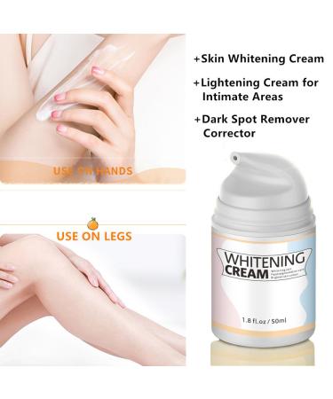 Go Ho Skin Whitening Cream | Intimate Area Lightening & Dark Spot Remover for Underarms Elbows and Inner Thighs - Easy to Use International Shipping - Buy Online on SooperMarket.com