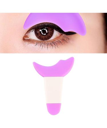 Mascara Applicator Guard Eyelash Guard Long Handle Prevent for Makeup for Beginners (Purple) - Buy Online on SooperMarket.com