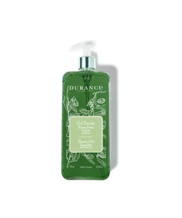Durance Olive Oil Marseille Shower Gel 750ml - Body Wash With Almond & Olive Oils - Gently Cleanses Hydrates & Softens Skin - Vegan Friendly