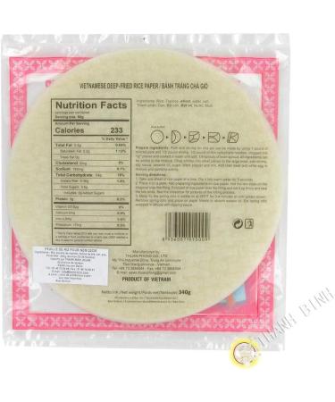 Tufoco Vietnamese Deep-Fried Rice Paper (22cm) 340g - Buy Online on SooperMarket.com
