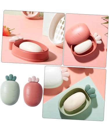 LABRIMP 2pcs Boxes Soap Box Household Storage Rack Pp - Buy Online on SooperMarket.com