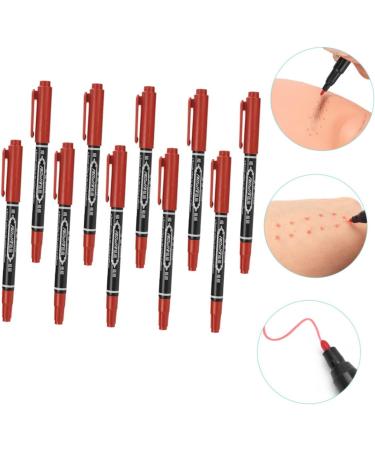 NOLITOY 40 Pcs Eyebrow Marker Pen Tattoos Accessory Beauty Marker Multifunction Accessories Plastic Red - Buy Online on SooperMarket.com