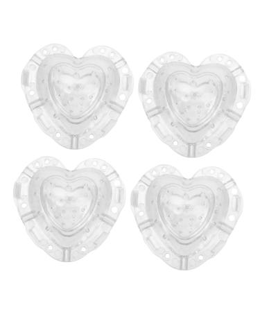 TEHAUX 4pcs Plastic Strawberry Melon Mold Fruit Clear Tools Gardening Design Major Shaping Forming