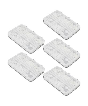 Nail Art Beads Charms White Nail Charms Small Home Decor for Girl (DQ-A03)