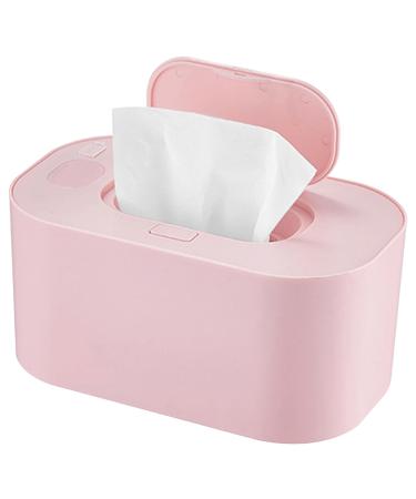 Wet Wipes Dispenser Box 55 Constant Temperature Diaper Baby Wipe Warmer Warmer Dispenser Prevent Dry USB Heating Wipe Holder for Car Home Baby Nursery Style 1