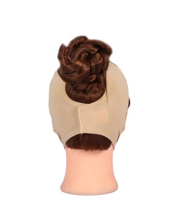 V Face Chin Bandage Belt & Facial Slimming Mask - Skin Color S | Face Slimming Solutions for a Defined Look | International Shipping Available - Buy Online on SooperMarket.com