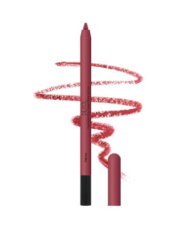 Lip Liner Pencil  Long Lasting Waterproof Creamy Lip Liner Pencil with Sharppens  Non-Fade  Non-Dry  High Pigmented  UP TO 12 HOURS  Professional Lip Makeup Matte Lip Liner Pencil for Women (06 FALL INTO)