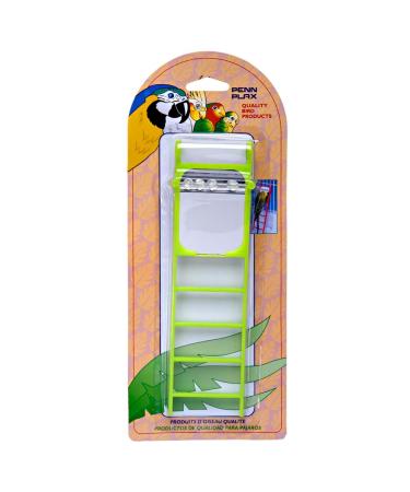 Penn Plax 4-Step Bird Ladder with Mirror