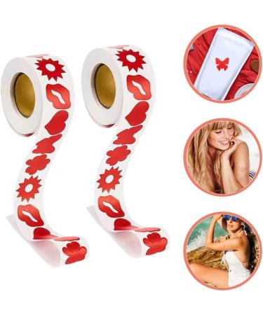 OSALADI 1000 Pieces Body Tanning Stickers Perforated Self- Adhesive Tanning Bed Stickers with 5 Pattern 1.5 Inch Removable Tanning Sunbathing Stickers for Outdoor Indoor Tanning Beds Salon Supplies 2 Roll - Buy Online on SooperMarket.com