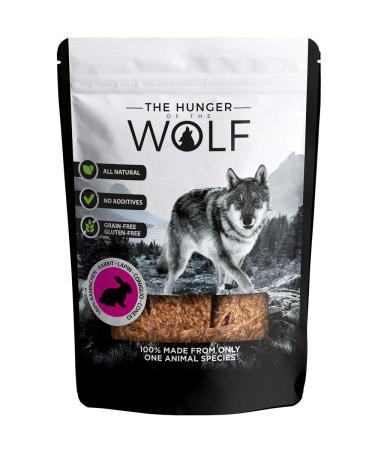 The Hunger of the Wolf dog snack for dogs of all breeds 100% rabbit meat - 0.2 kg rabbit 200 g (1 pack)