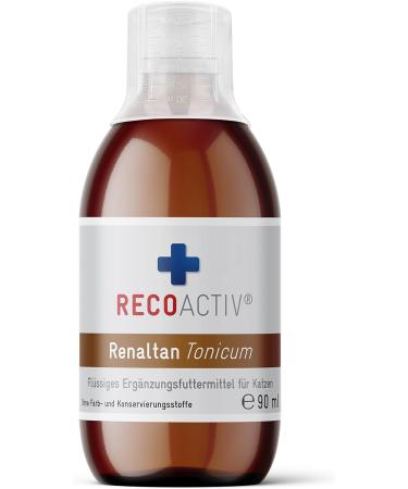 RECACACTIV Renaltan Tonic for Cats - 3 x 90 ml | Supports Kidney Function & Reduces Phosphate Levels | International Shipping Available - Buy Online on SooperMarket.com