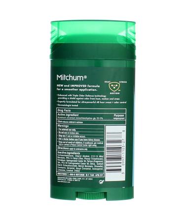 Mitchum Men Advanced Control Clean Control Invisible Solid 2.7 oz - Pack of 4 - Buy Online on SooperMarket.com