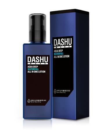 DASHU Aqua Deep Waterfull All in One Lotion 5.17oz   Anti-Wrinkle  Face Moisturizer Lotion