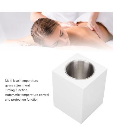Massage Oil Bottle Warmer Single Bottle Salon Cream Warmer Automatic Adjusted Temperature Compact Lotion Warm Heater for Salon(US plug) - Buy Online on SooperMarket.com
