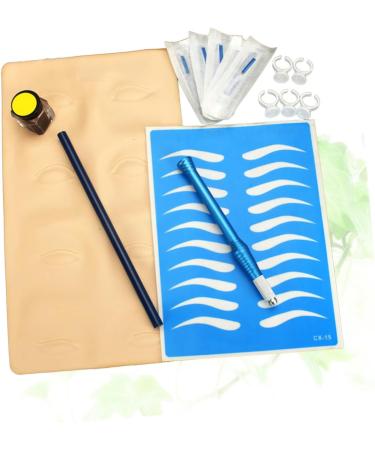 PLAFOPE Eye Kit and Coffee Pen Pencil Dark D Cup & Practice Pigment Blue Skin Embroidery Manual - Buy Online on SooperMarket.com