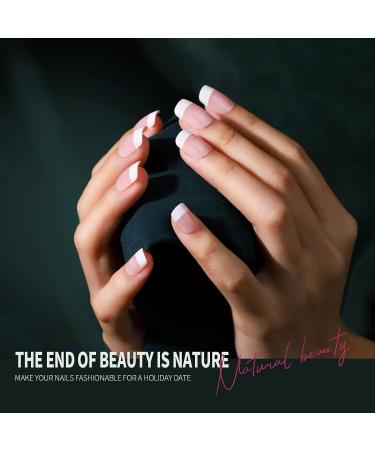 Teenitor 360Pcs Matte Acrylic Short Square Fake Nails - Glitter Press-On Manicure - Buy Online on SooperMarket.com