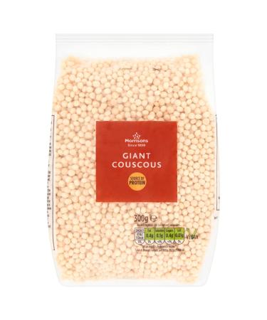 MORRISONS GIANT COUS COUS 300G