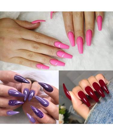 MIZHSE Poly Gel Nail Kit - 9 Colors Nail Extension Builder Gel Set for DIY Manicure | Long-lasting Soak Off Gel for Home Use & Gifts - Buy Online on SooperMarket.com