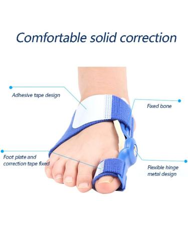 Jiusike Blue Right Thumb Straightener Tape for Bunion Toe Correction & Foot Care - Multicolor One Size - Buy Online on SooperMarket.com