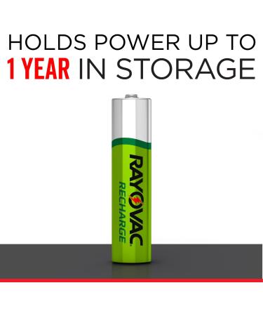 Rayovac AAA Rechargeable Batteries - 4 Count Pack of 2 | Long-lasting Power for All Devices - Buy Online on SooperMarket.com