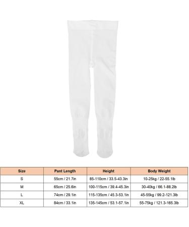Hiraith Ballet Dance Tights - Perfect Fit Velvet Soft Tights with Ankle Protection for Gymnastics & Sports (M) - Buy Online on SooperMarket.com