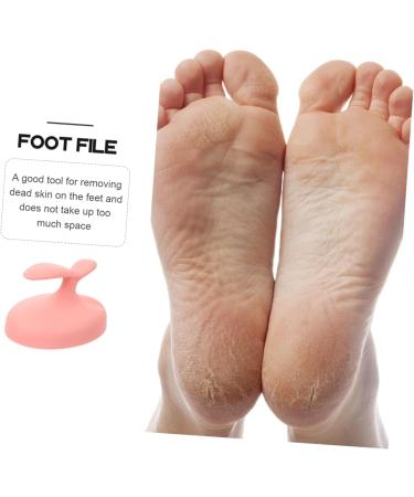WOFASHPURET Foot Foot Rub Foot Scrubber File Feet File Foot File with Handle Foot File for Dead Skin Foot File Calluses Remover for Feet Rose Quartz Glass Pedicure Exfoliating - Buy Online on SooperMarket.com