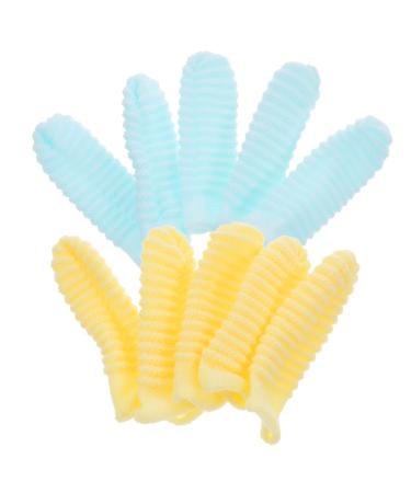 HAPINARY Pet Joy 10Pcs pet toothbrush chewable toothpaste on the go toothbrush single use Puppy Toothbrush