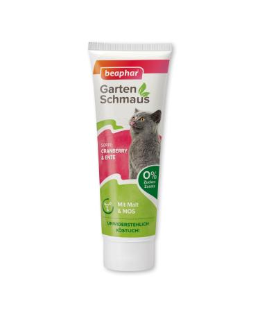 BEAPHAR - Garden Feast Paste For Cats - Energy Supply - With Cranberry Duck Malt and MOS - 0% Added Sugar - 100g