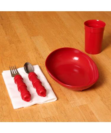 Mabis Redware 745380000 Basic Eating Tableware