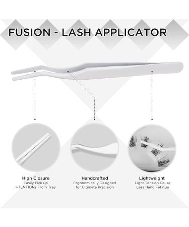 LASHVIEW DIY Eyelash Extension Kit 12 Clusters - Volume Lashes Set with Applicator and Remover - 3D Effect C Curl Lashes Pack 14mm - Buy Online on SooperMarket.com