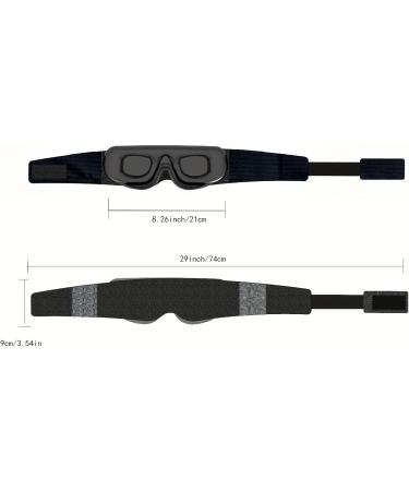 Memory Foam Sleep Eye Cover with Nose Cushion 3D Breathable Cotton Sleep Eye Cover Pads for Light Blocking Elastic Band for Home Travel - Buy Online on SooperMarket.com