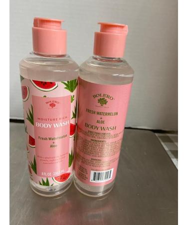 Fresh Watermelon + Aloe Body Wash (2 EA 8 oz)