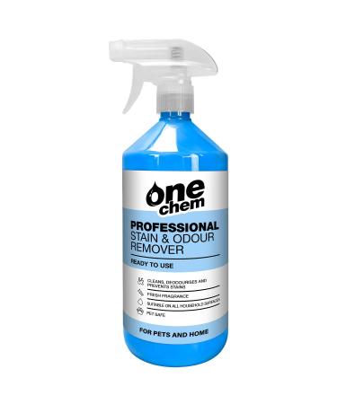 One Chem Pet Stain & Odour Remover 1L - Completely Eliminates Traces of Urine In Any Household Area